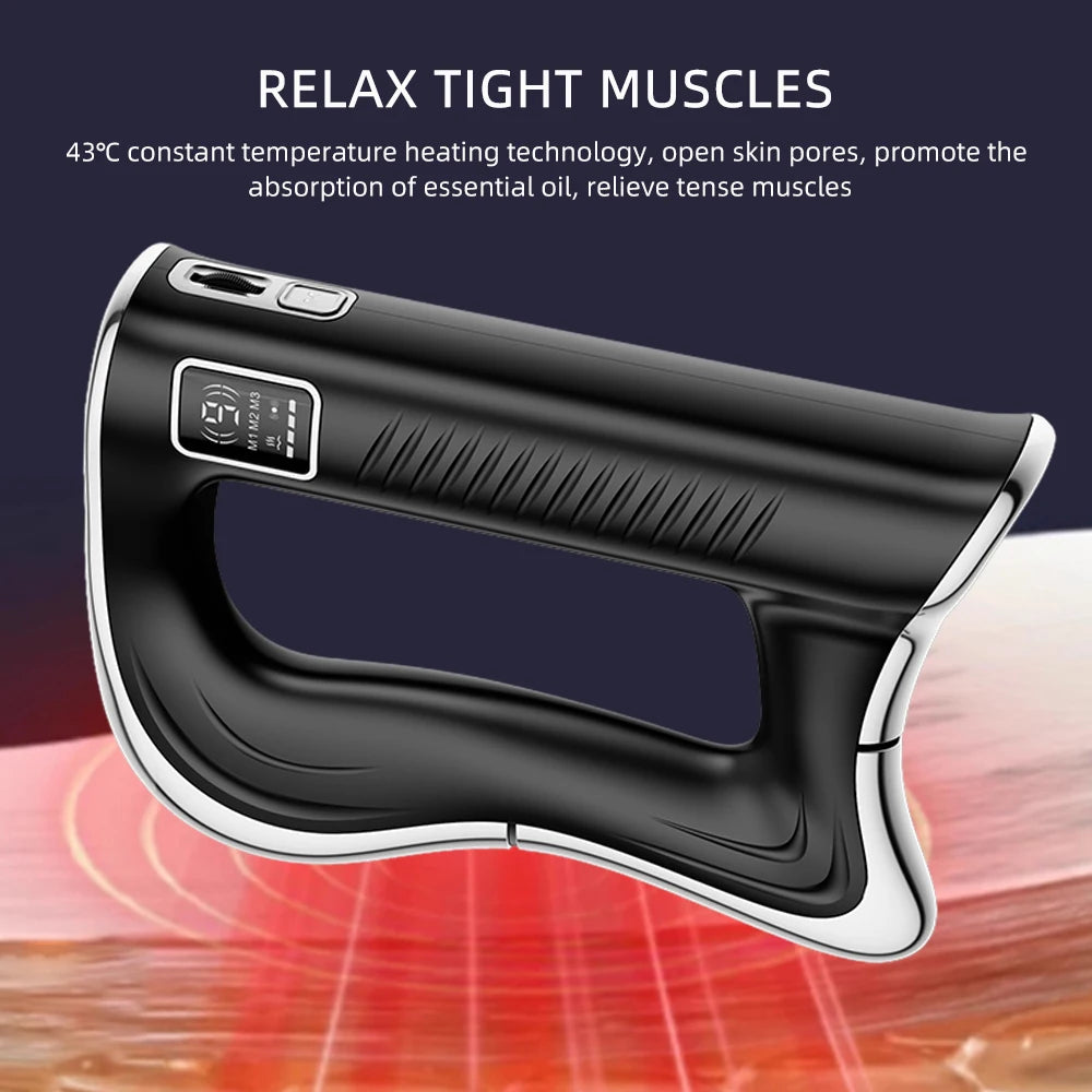 Foreverlily Electric Fascia Knife Massager Deep Tissue Muscle Scraper