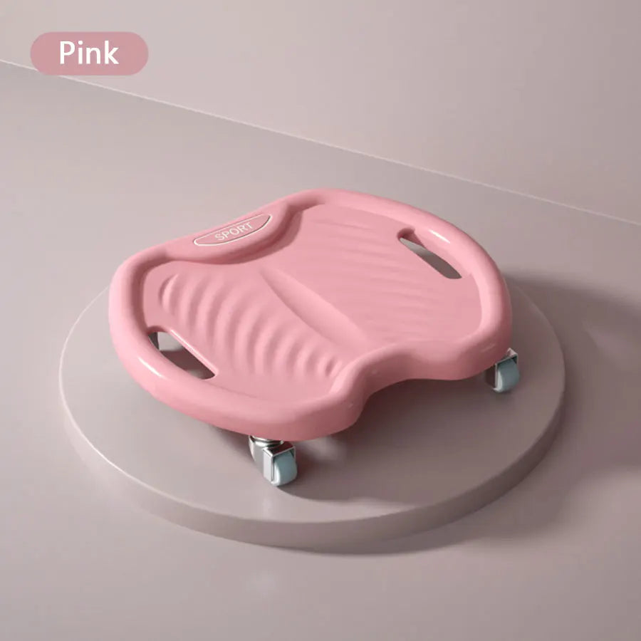Silent Four Wheel Abdominal Sliding Disc For Home Training