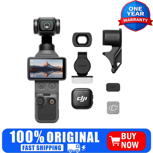 DJI Osmo Pocket 4 Creator Combo 6K Gimbal Camera With Wide Lens