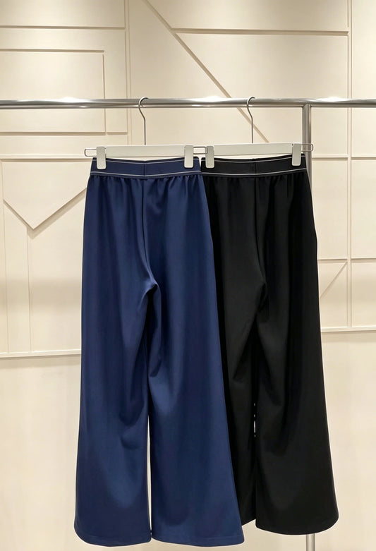 Women's Seamed Yoga Casual Straight Jumpsuit With Patched Waist