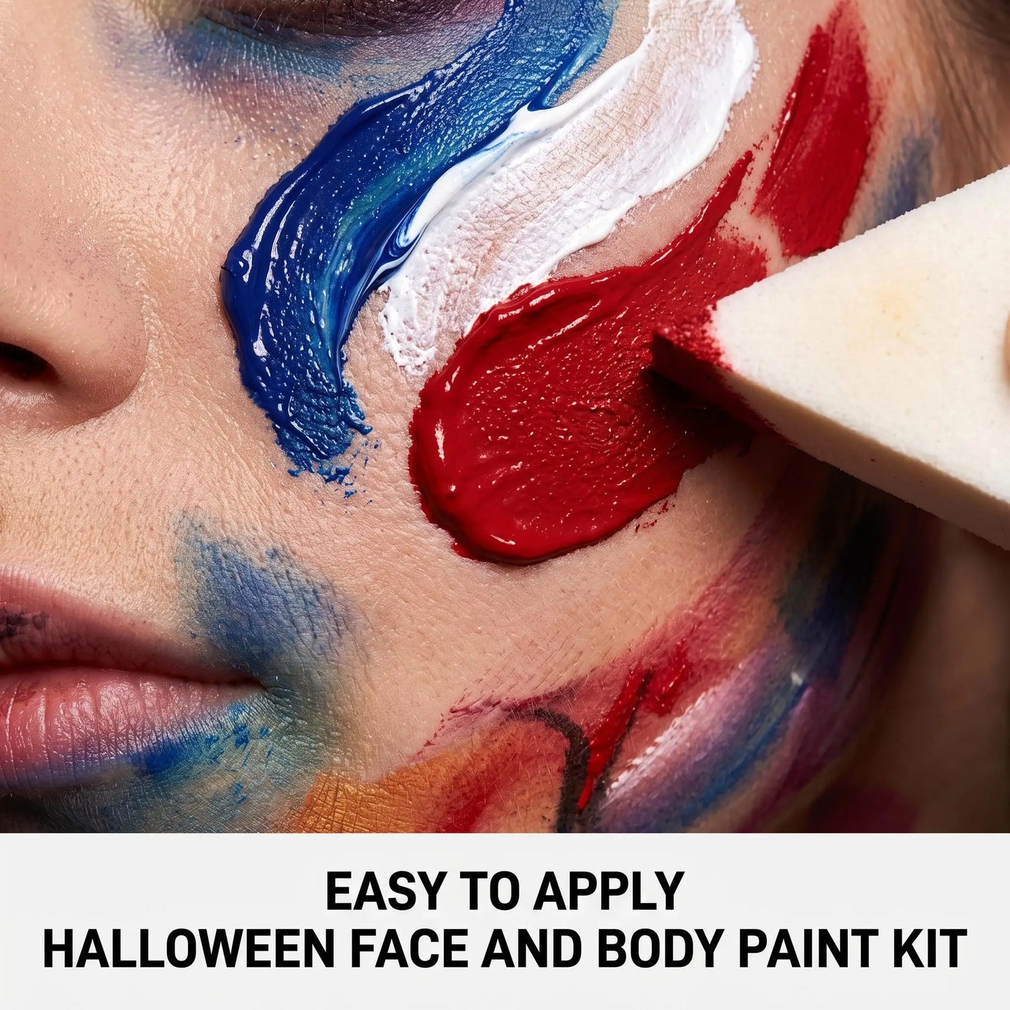 Zephoco Halloween Face Body Paint Kit Water-Soluble Palette