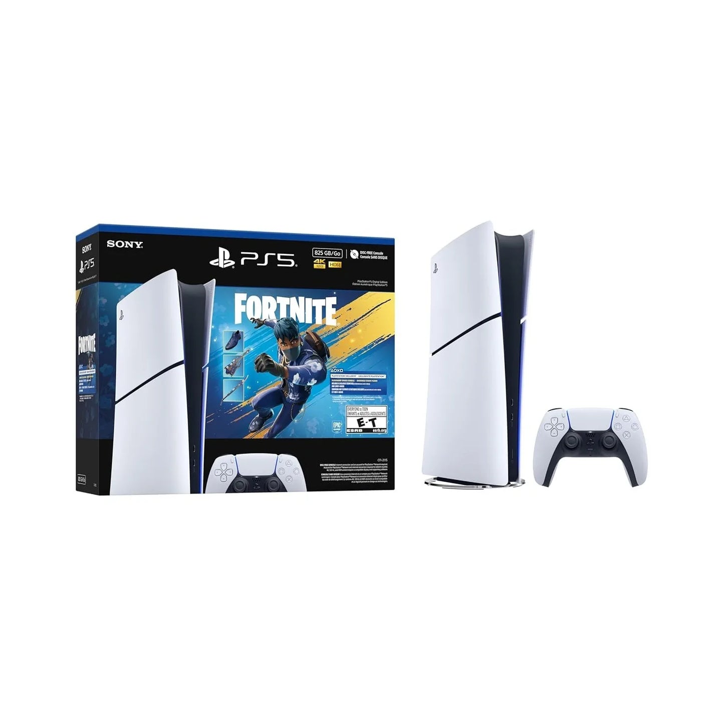 Sony PlayStation 5 Digital Edition Fortnite Flowering Chaos Bundle