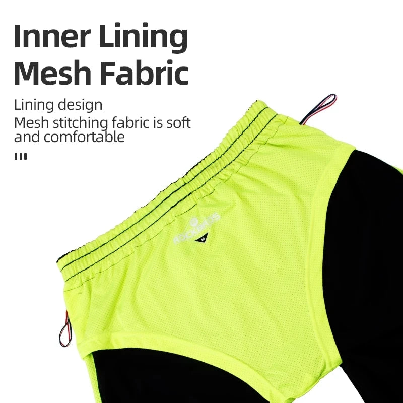 ROCKBROS Cycling Shorts Men Women MTB Road Quick Dry Underwear