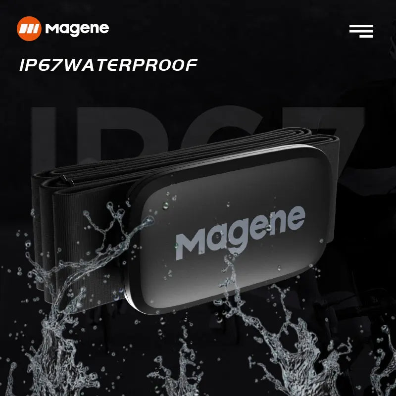 Magene H64 Heart Rate Sensor Dual ANT Bluetooth Chest Strap