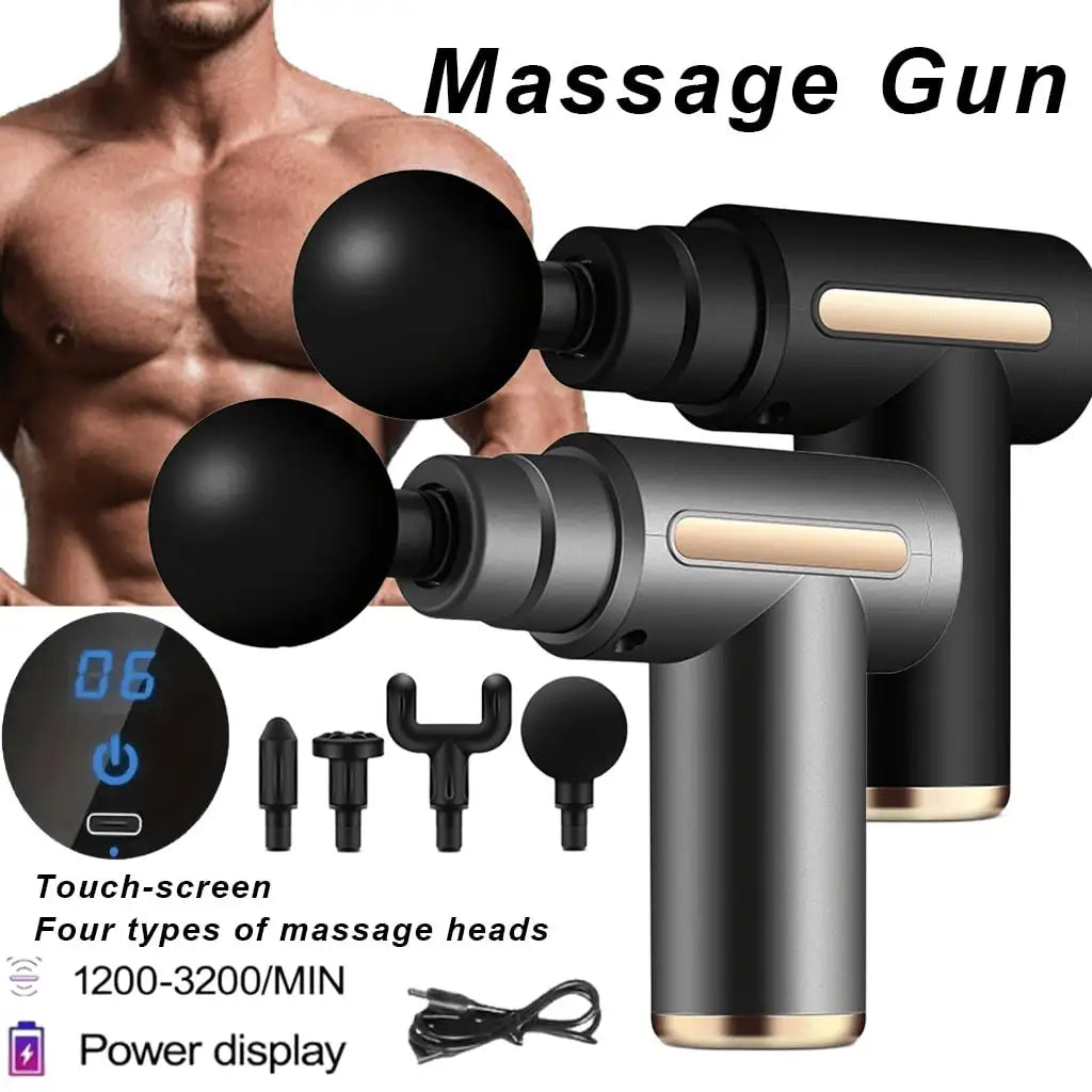 Mini Handheld Rechargeable Electric Muscle Massager Fitness Recovery