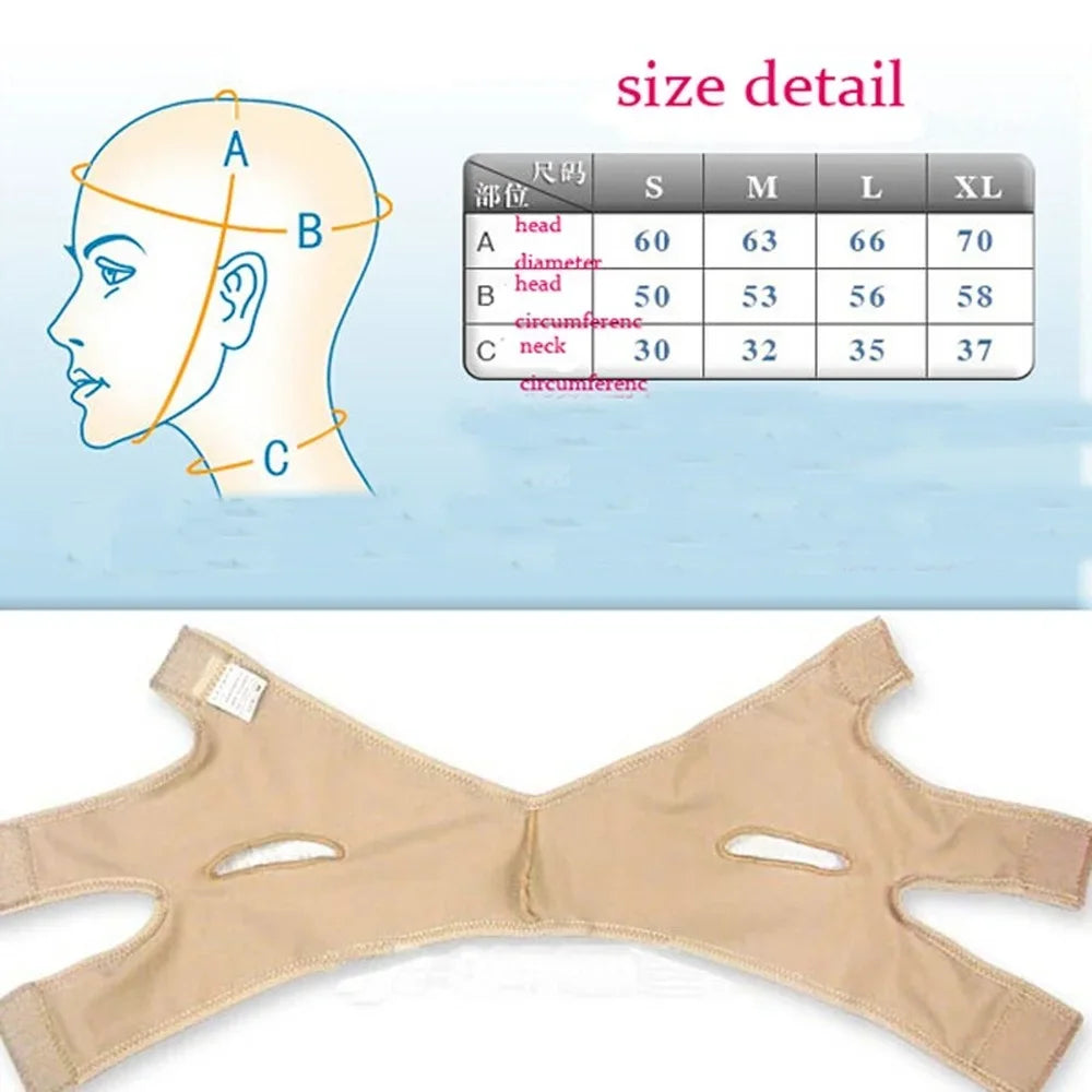 Cxbfg V Line Face Lifting Bandage Elastic Facial Contour Shaper