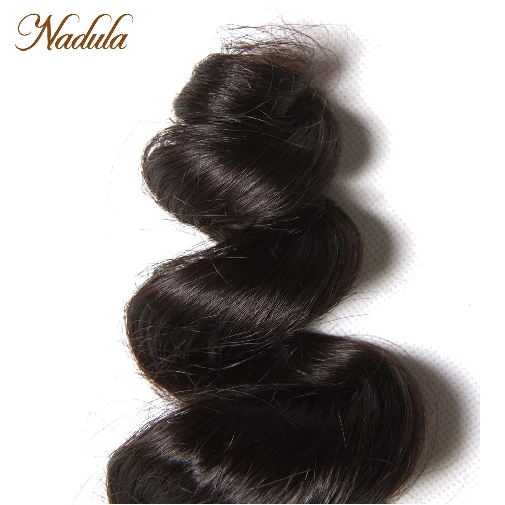 Nadula Brazilian Loose Wave Virgin Hair Bundles 3 Piece