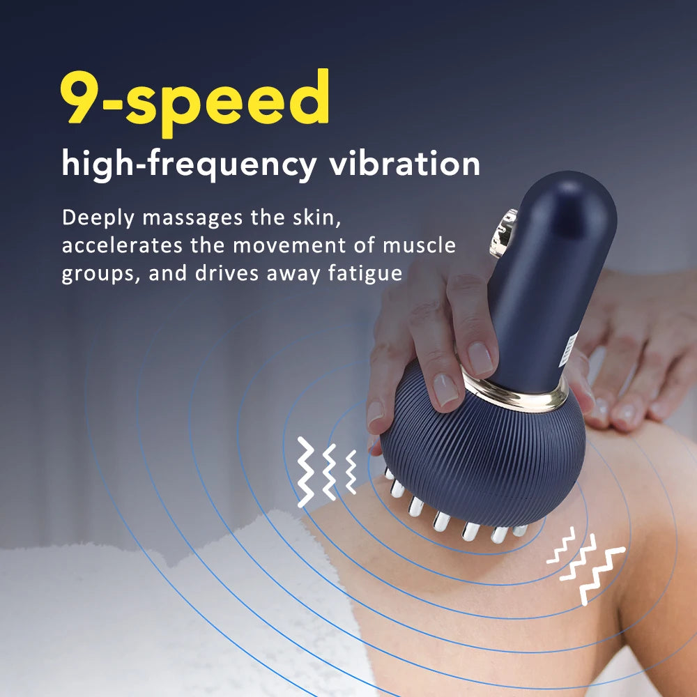 Hailicare Red Light Microcurrent Massager With Heat And Vibration