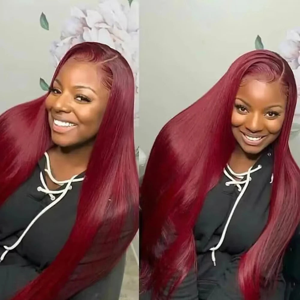 Eddfine Remy Brazilian Lace Front Wig HD Swiss Lace