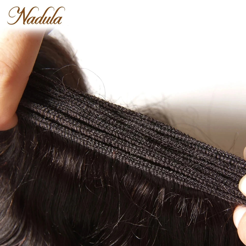Nadula Brazilian Loose Wave Virgin Hair Bundles 3 Piece