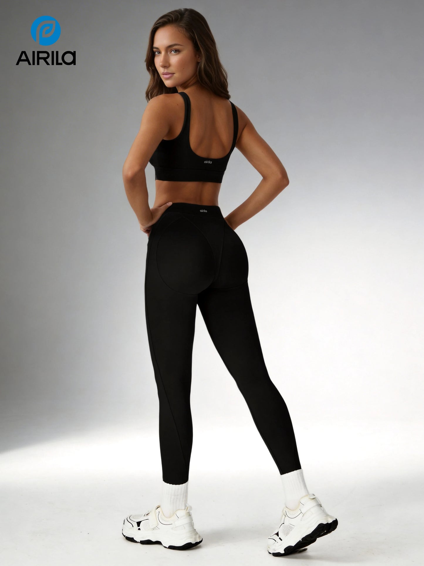 Airila 2 Piece Yoga Set Sports Bra And High Waisted Leggings