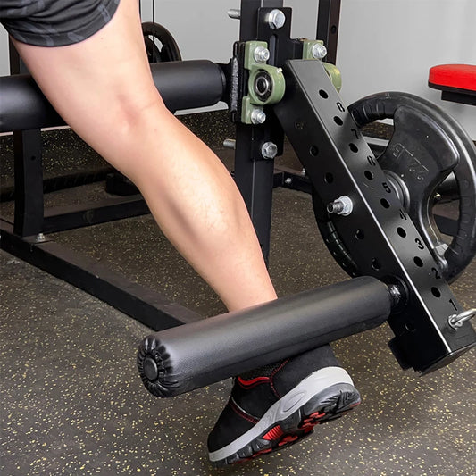 Power Rack Mounted Leg Extension And Curl Machine For Home Gym