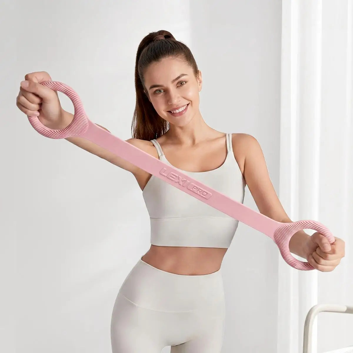 Figure 8 Resistance Band Chest Expander Elastic Pull Rope