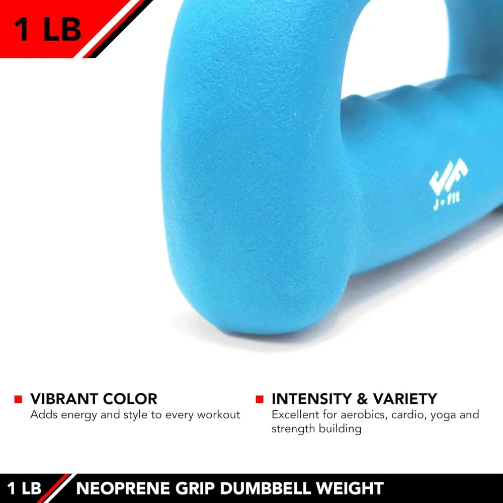 Neoprene Coated Hexagon Dumbbell For Home Gym Strength Training