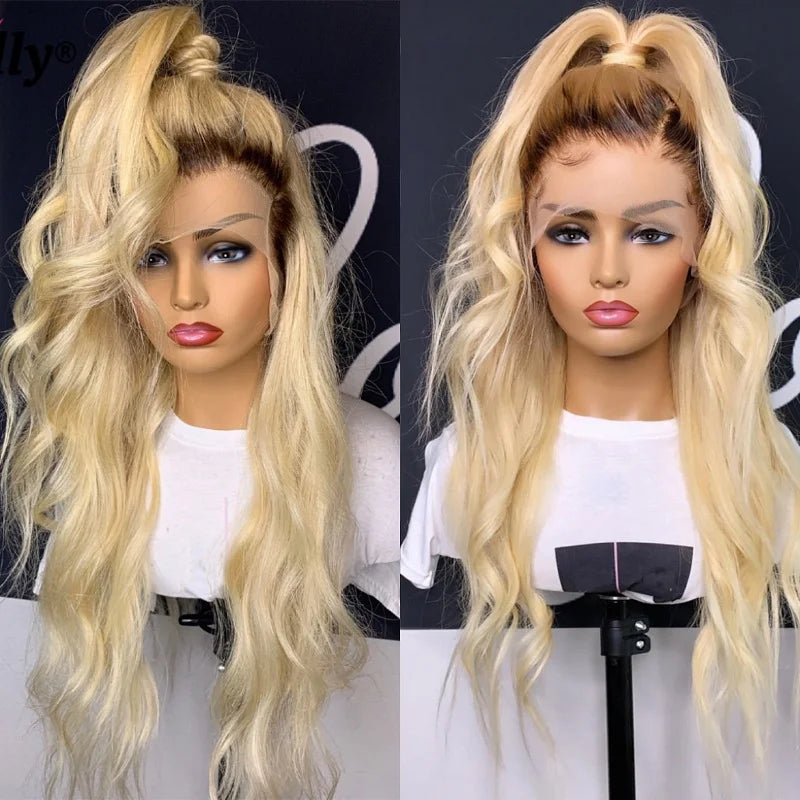 Monstar Body Wave Lace Front Wig Brazilian Human Hair