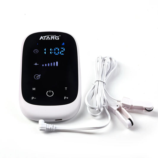 ATANG CES Brain Stimulation Device With Ear Clip Electrodes For Insomnia
