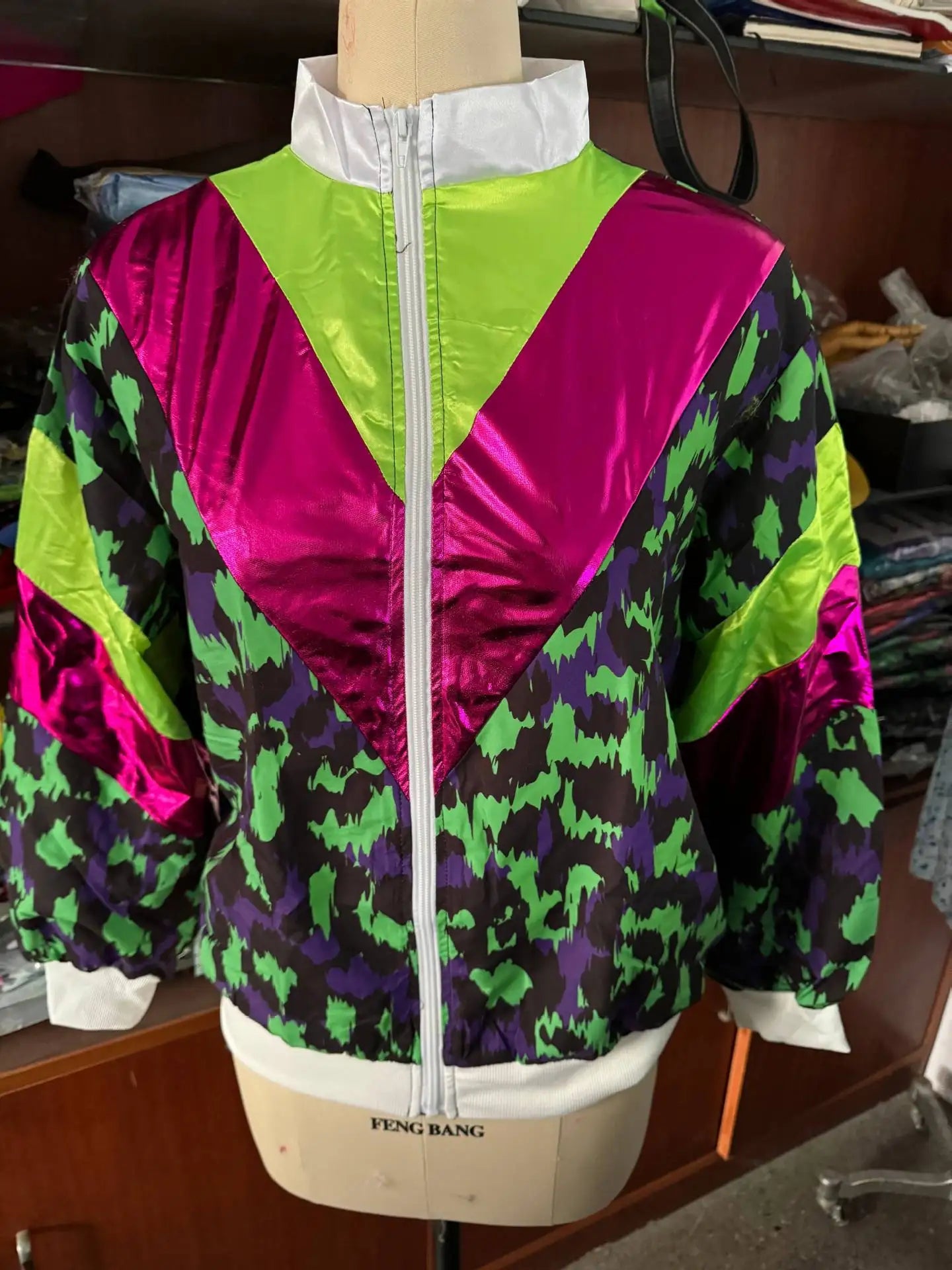 Disco Tracksuit 2 Piece Jacket And Pants Set Unisex Cosplay