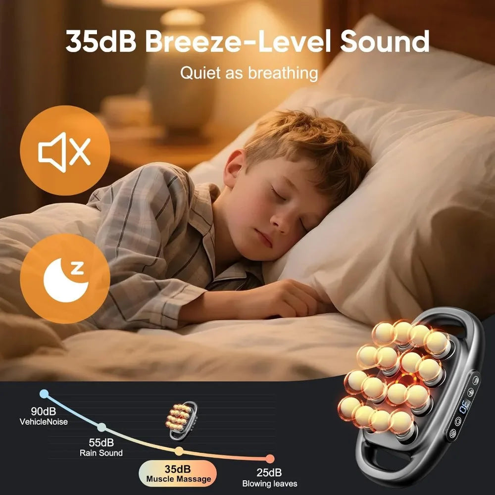 Deep Tissue Massage Gun With 3 Modes And 30 Speeds