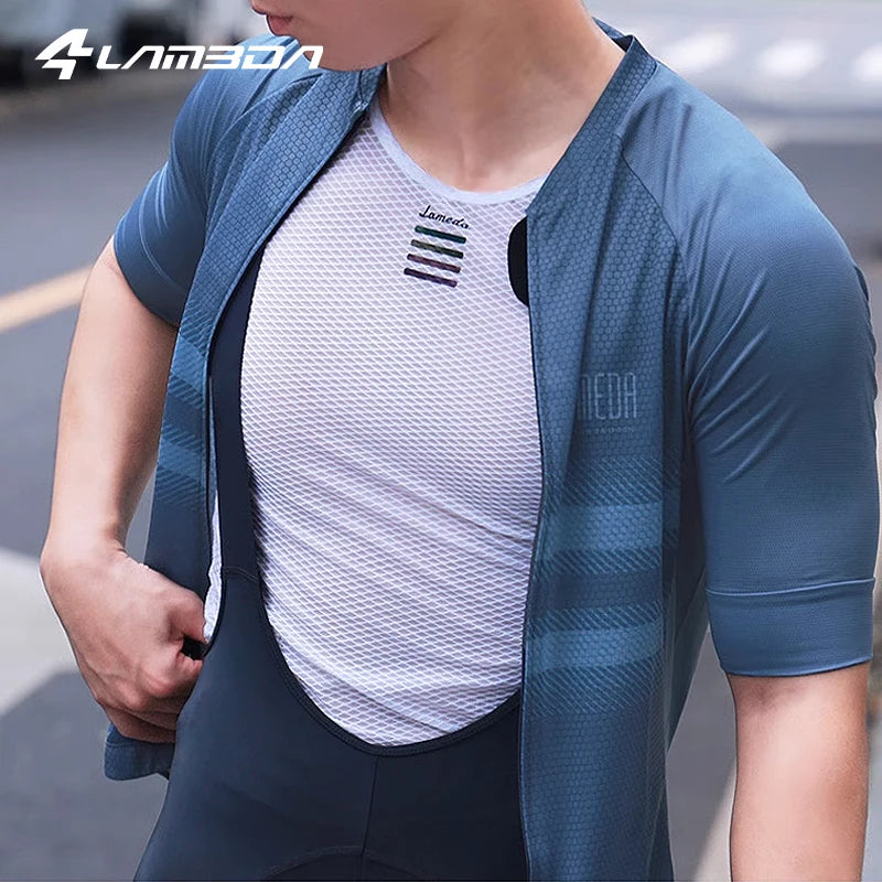 LAMEDA Cycling Vest Men Breathable Quick Dry Mesh Base Layer