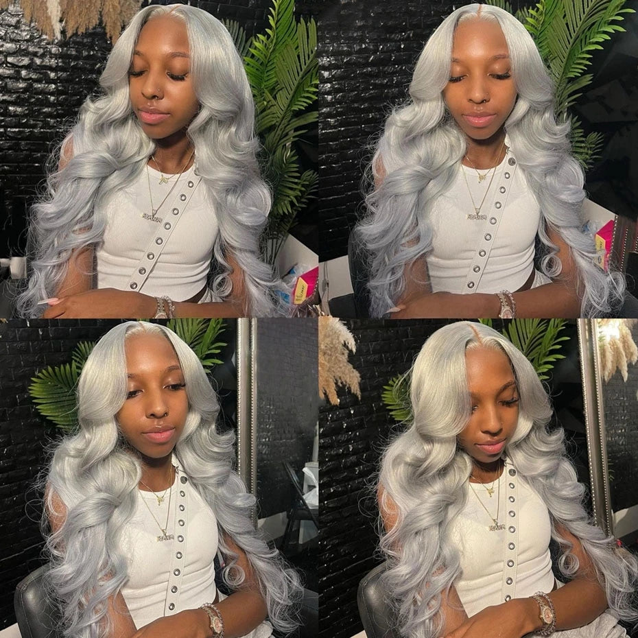 Lalabobo Transparent Lace Front Remy Human Hair Wig 200 Percent Density