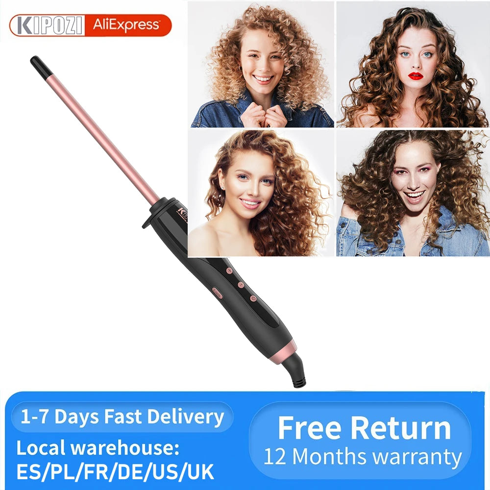 Kipozi Professional Titanium Hair Straightener With Digital Display