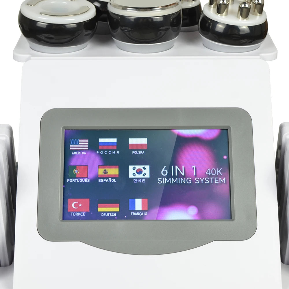 Missheart 6 In 1 Ultrasonic Cavitation Body Sculpting Machine