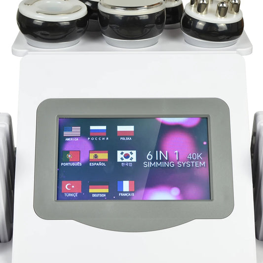 Missheart 6 In 1 Ultrasonic Cavitation Body Sculpting Machine