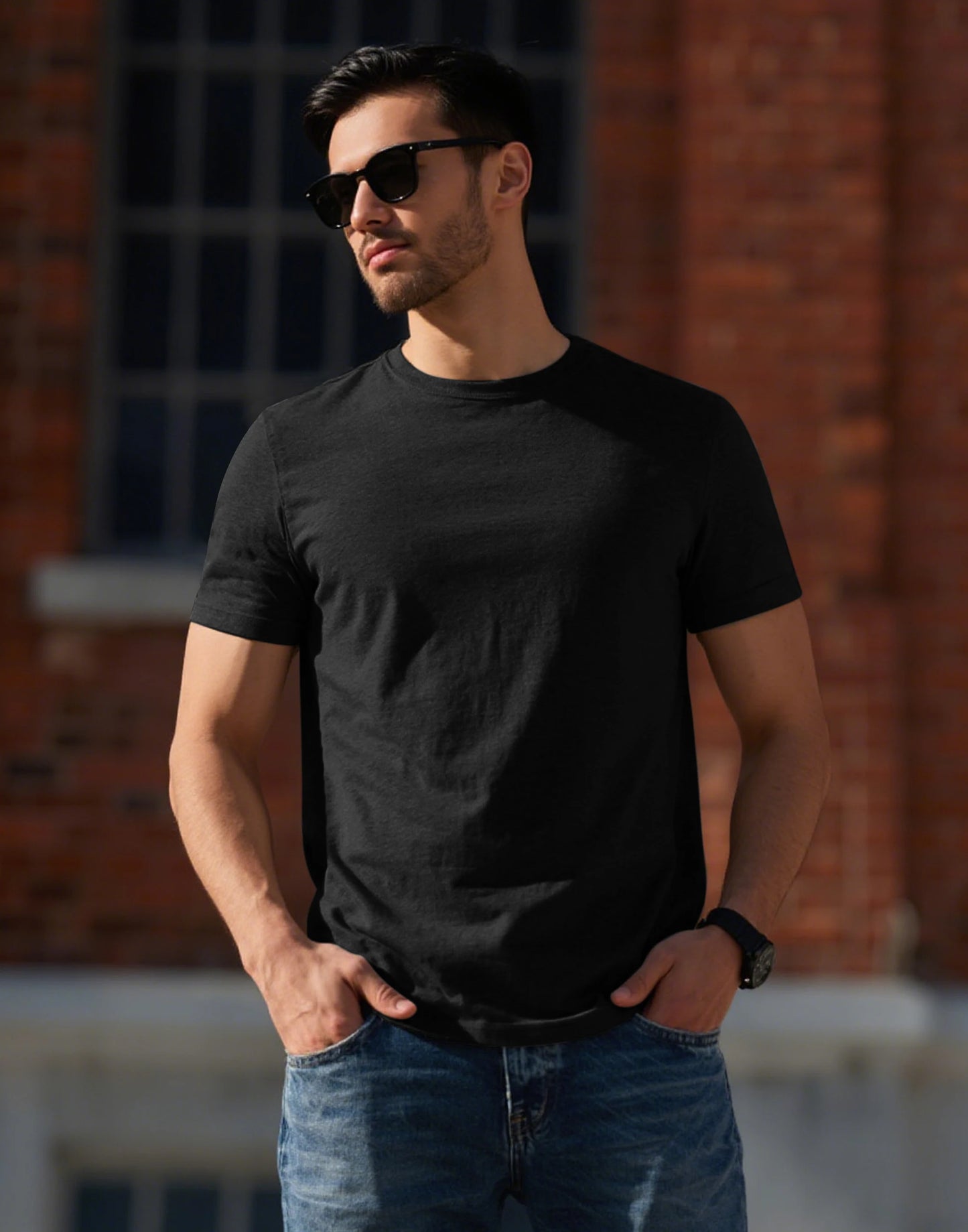 Pioneer Camp Men's Soft Bamboo Viscose Crew Neck Casual T Shirt