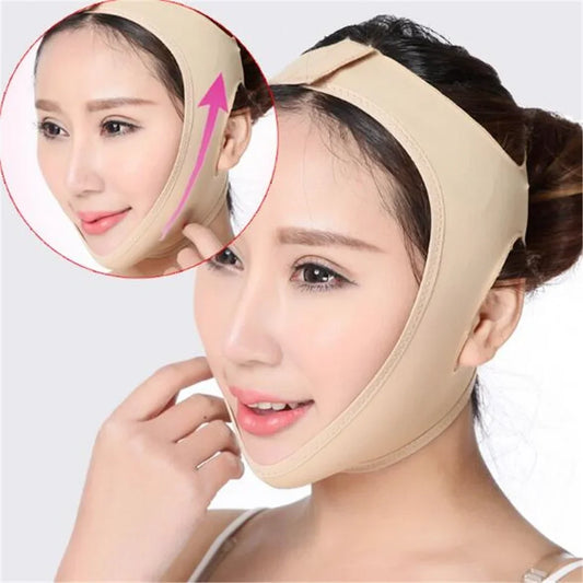 Cxbfg V Line Face Lifting Bandage Elastic Facial Contour Shaper