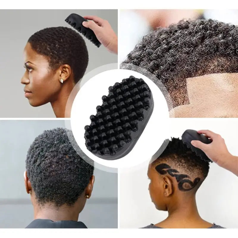 Magic Twist Hair Brush Portable Design For Managing Curly Hair