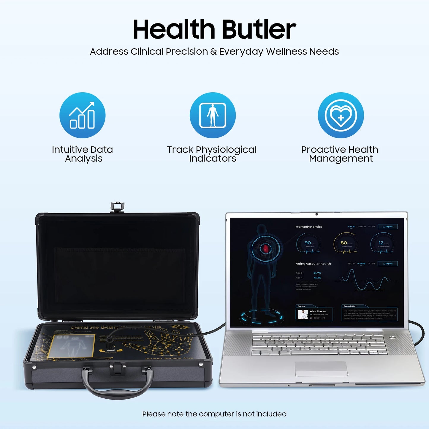 Bymaocar Quantum Resonance Analyzer For Comprehensive Body Health Monitoring