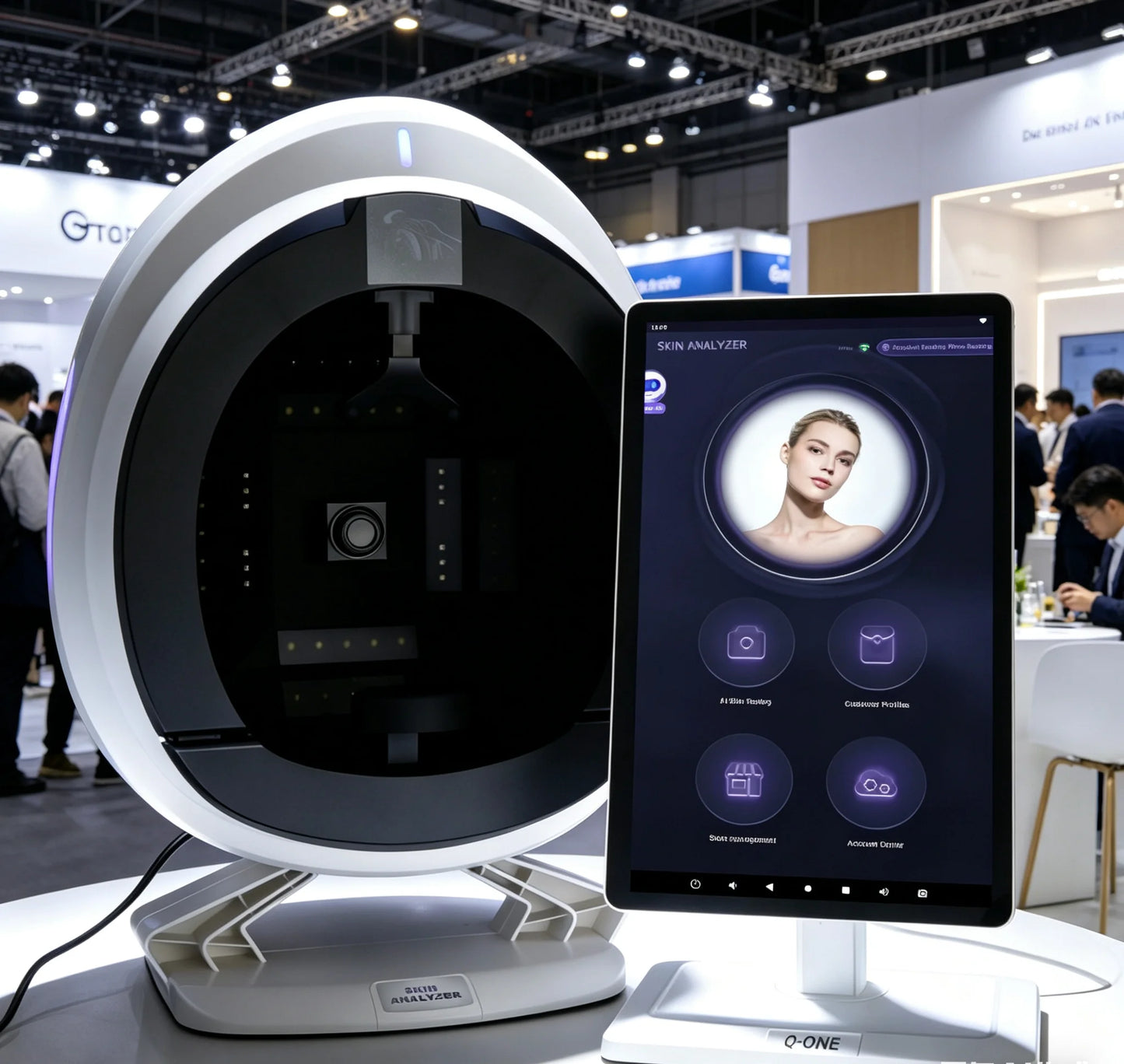 Myoslim Professional Q1 Facial Skin Analyzer Machine With AI
