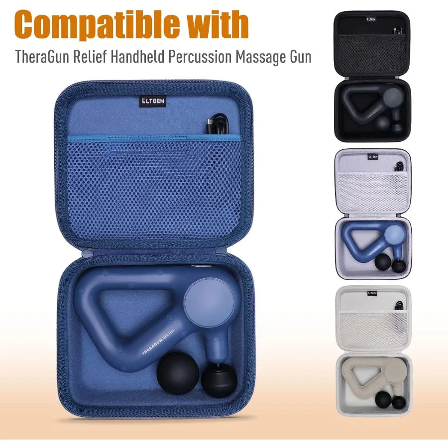 TravelReady Protective Case For Compatible Handheld Percussion Massage Gun