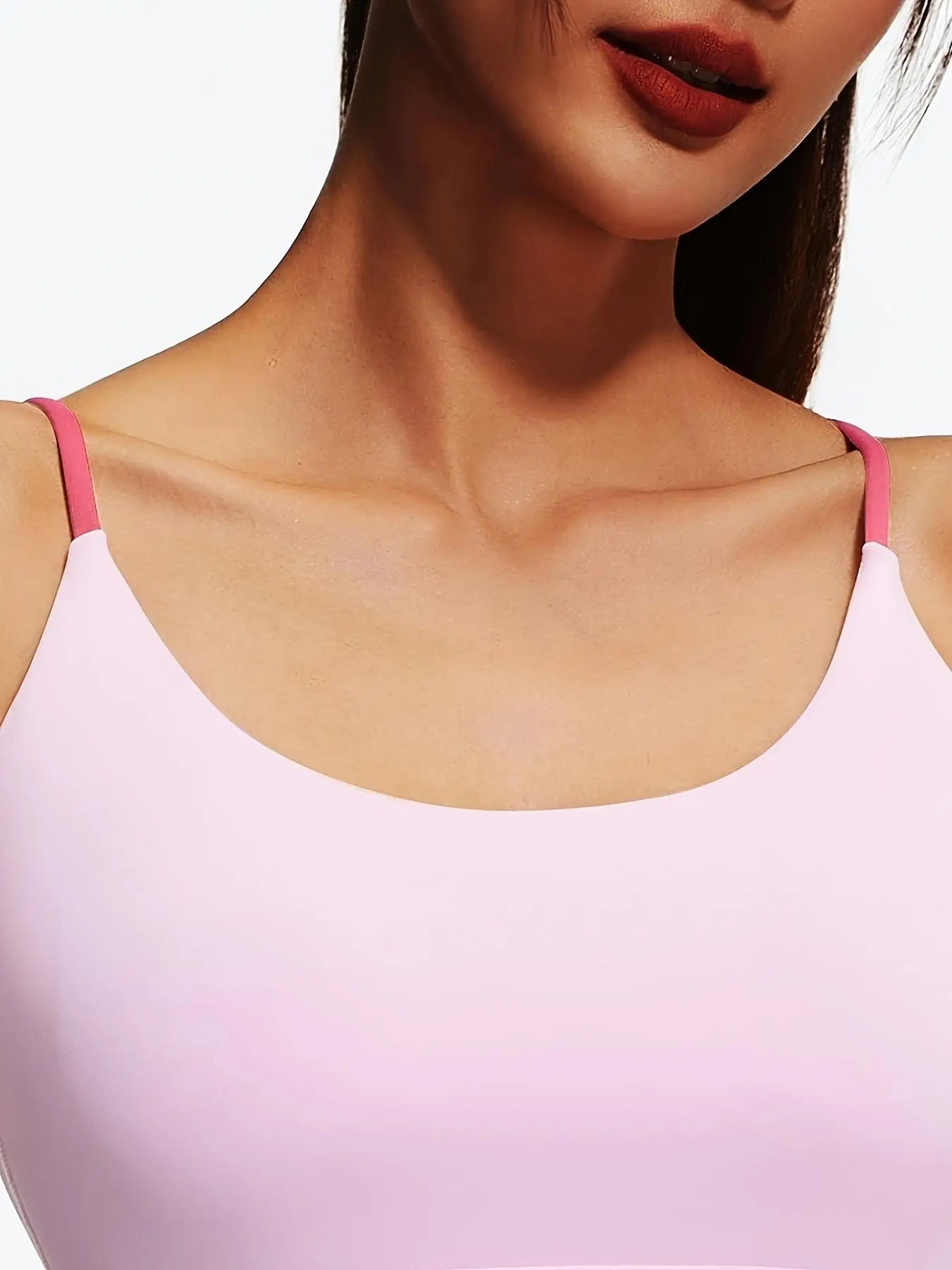 Women Backless Sports Bra With Fixed Padding