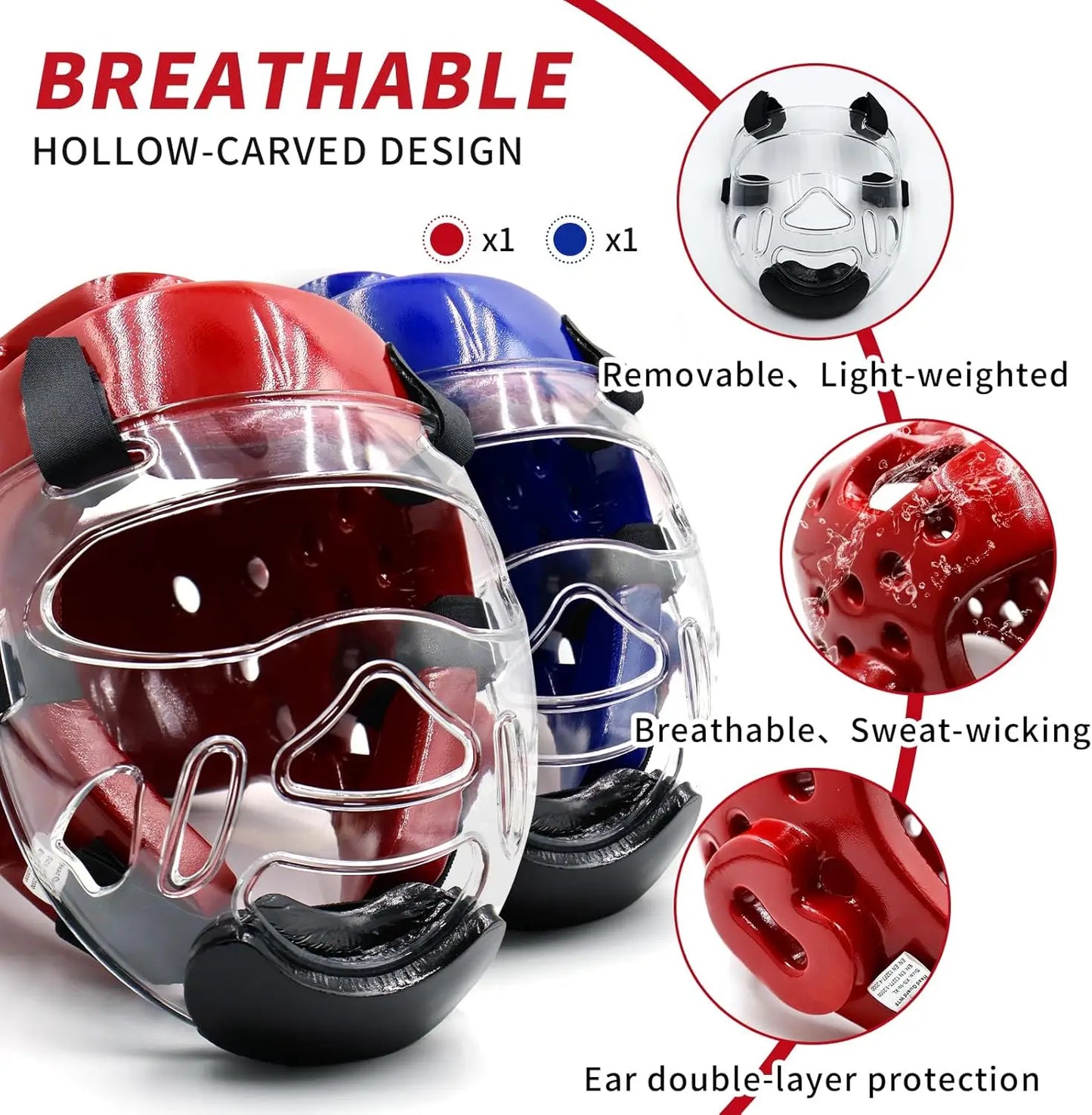YTYIN 13 Piece Adult And Youth Taekwondo Sparring Gear Set