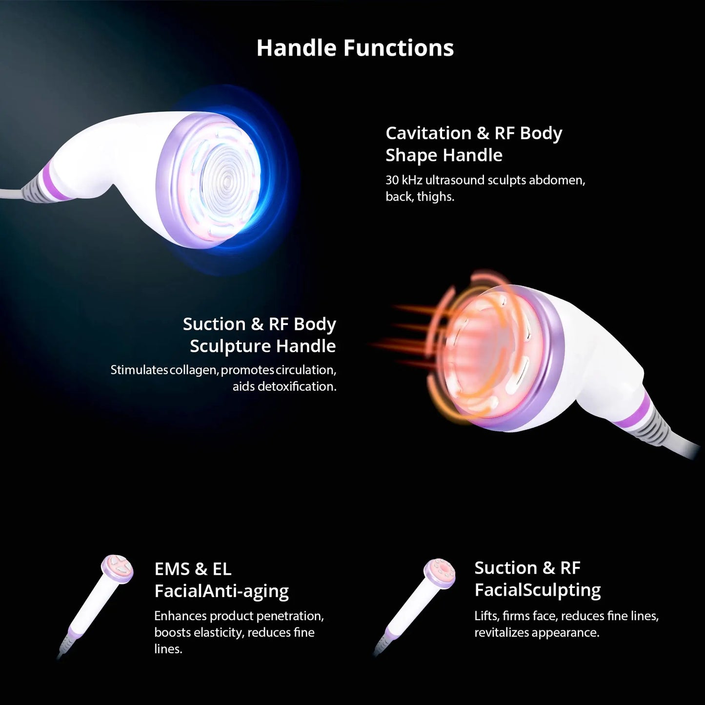 Mychway S Shape 30K Ultrasound Cavitation RF Face Lift Machine