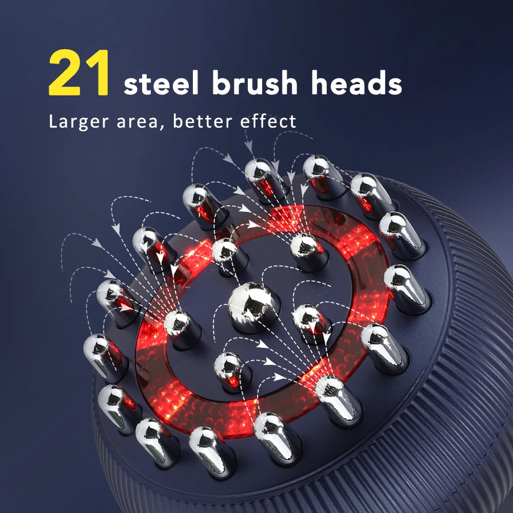 Hailicare Red Light Microcurrent Massager With Heat And Vibration