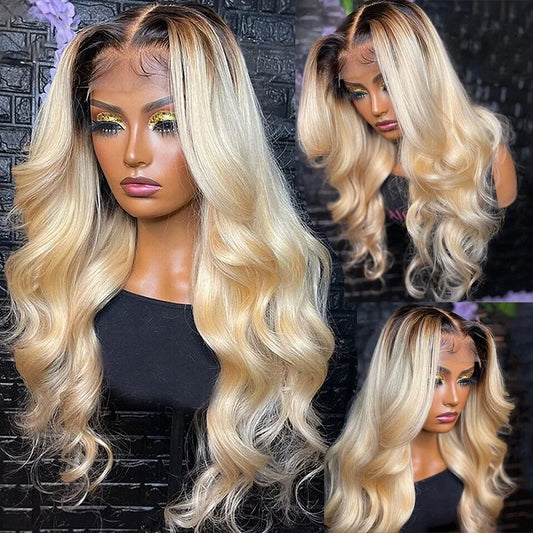 Monstar Body Wave Lace Front Wig Brazilian Human Hair