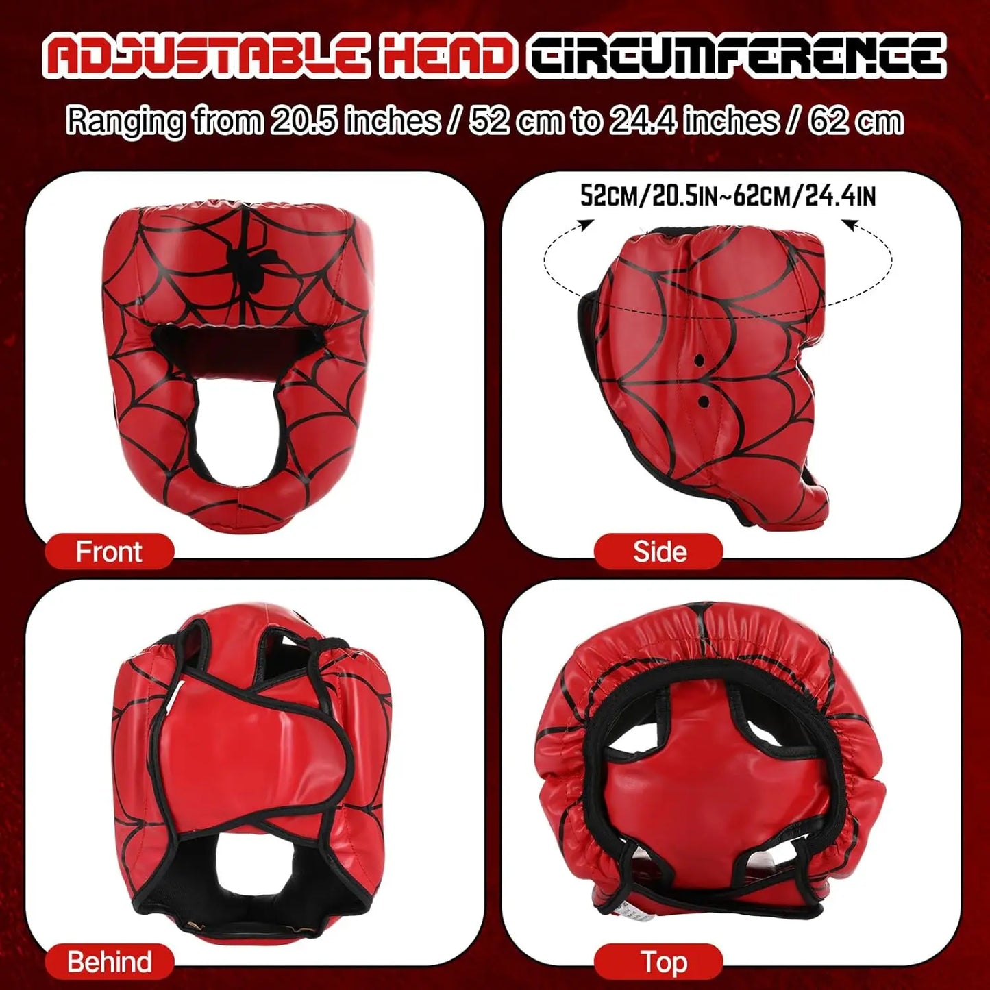 YTYIN Set of 2 Adults Boxing Headgear And Gloves