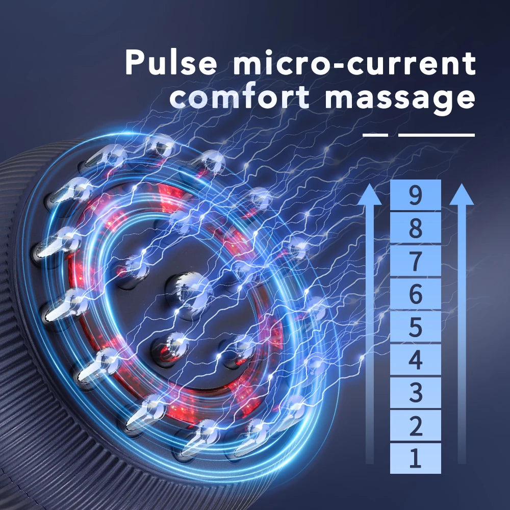 Hailicare Red Light Microcurrent Massager With Heat And Vibration