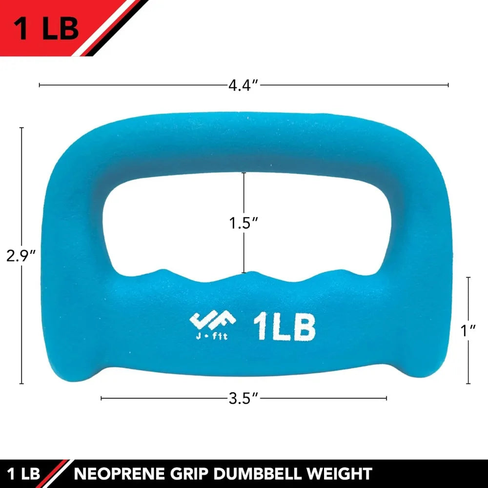 Neoprene Coated Hexagon Dumbbell For Home Gym Strength Training