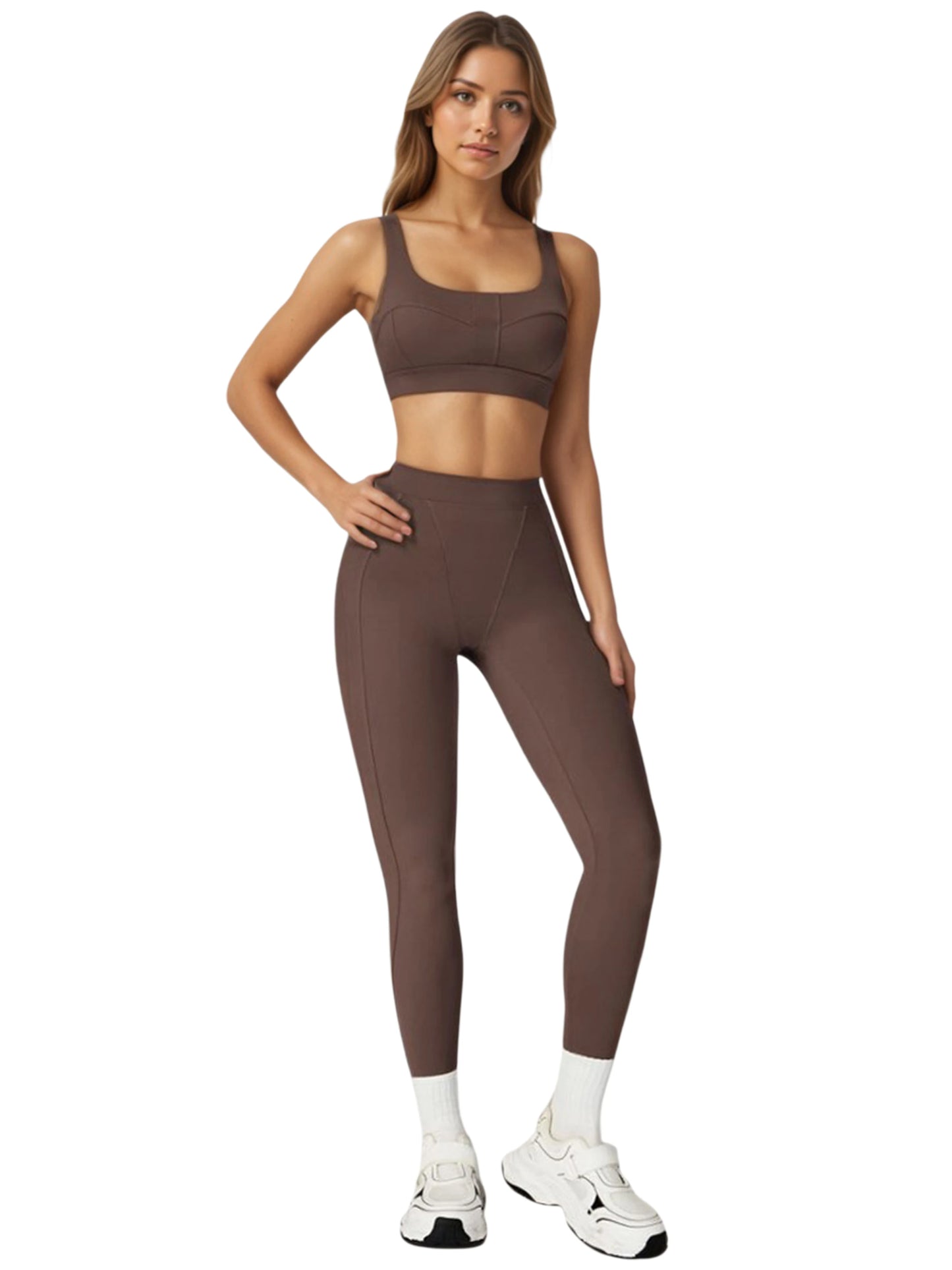 Airila 2 Piece Yoga Set Sports Bra And High Waisted Leggings