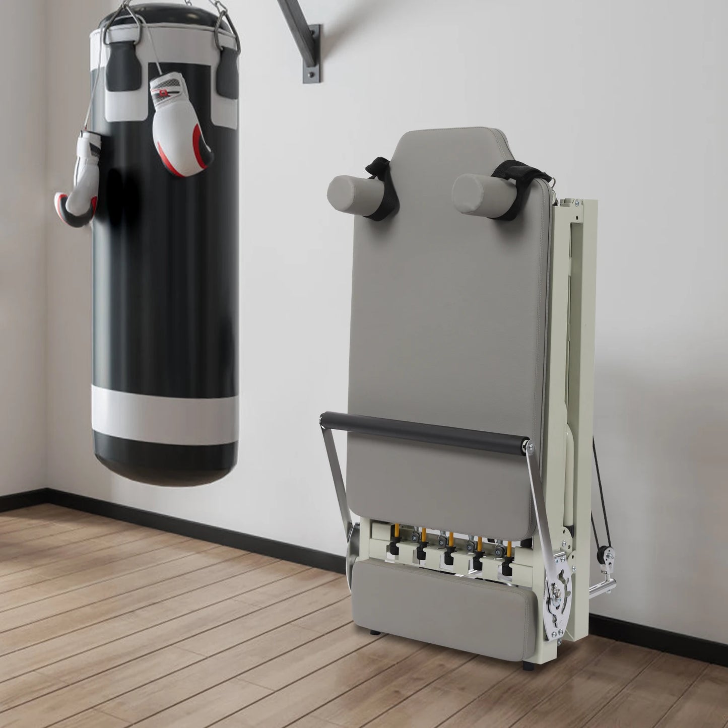 Foldable Pilates Reformer Machine For Multifunctional Yoga And Fitness Equipment