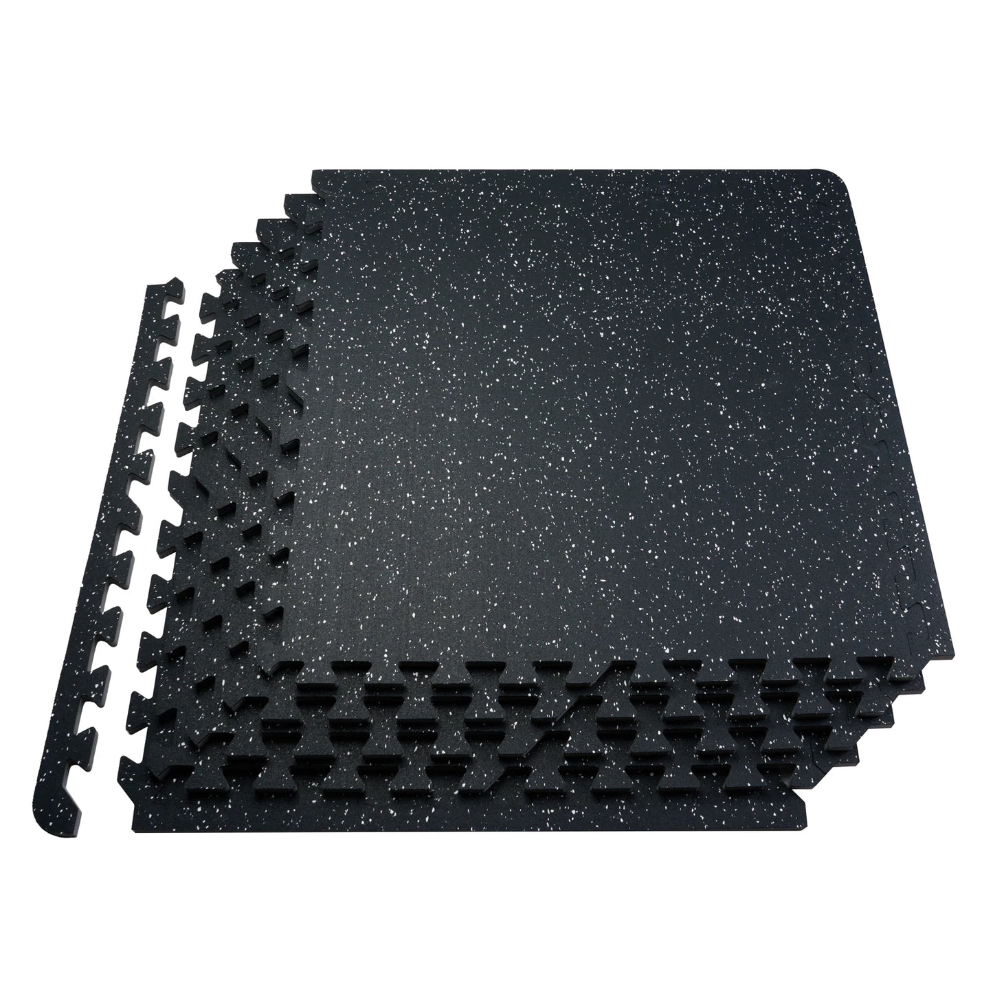 SucceBuy Interlocking Puzzle Rubber And Eva Foam Floor Mats