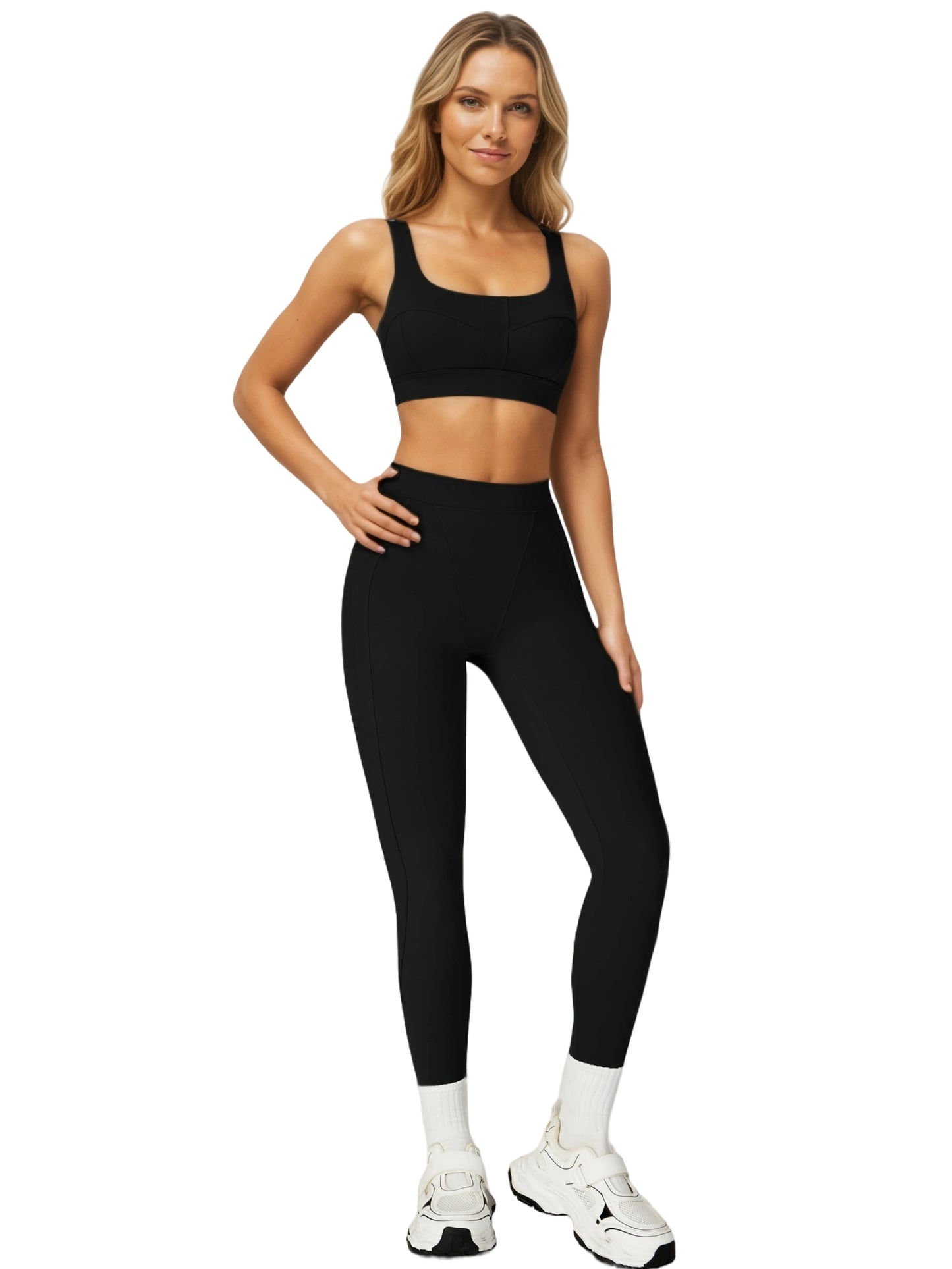 Airila 2 Piece Yoga Set Sports Bra And High Waisted Leggings
