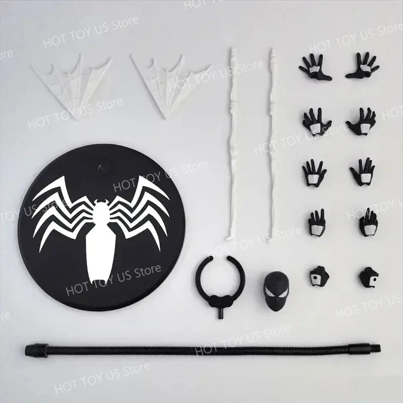 Hot Toys Spider Man Symbiote Action Figure Collectible Marvel Toy