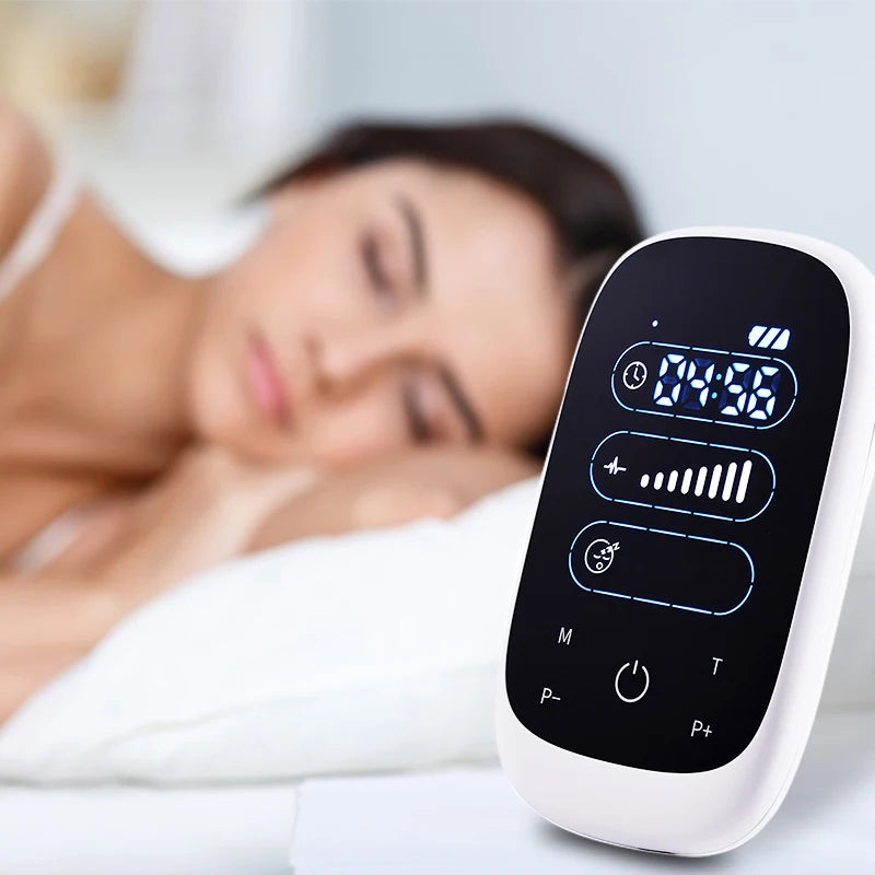 ATANG CES Brain Stimulation Device With Ear Clip Electrodes For Insomnia