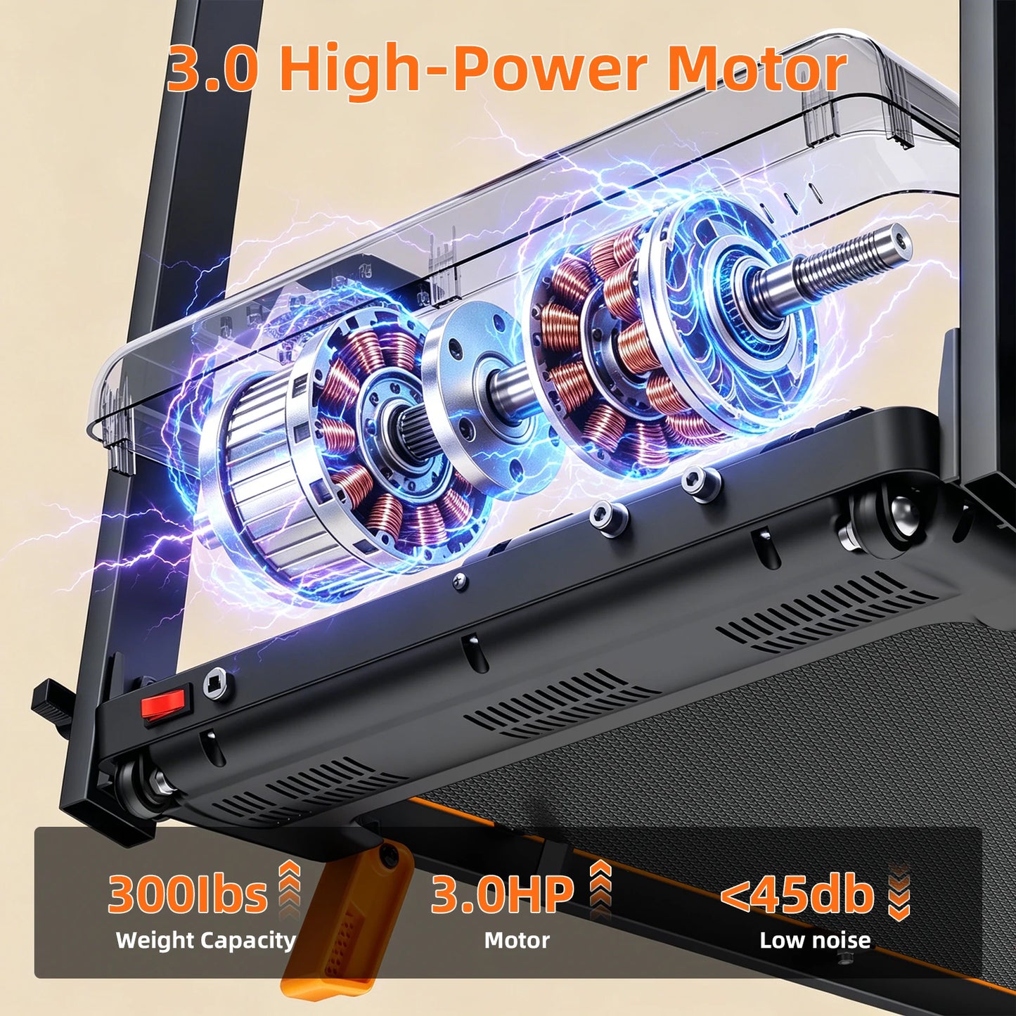3-in-1 Foldable Walking Pad Treadmill With 12 Percent Incline