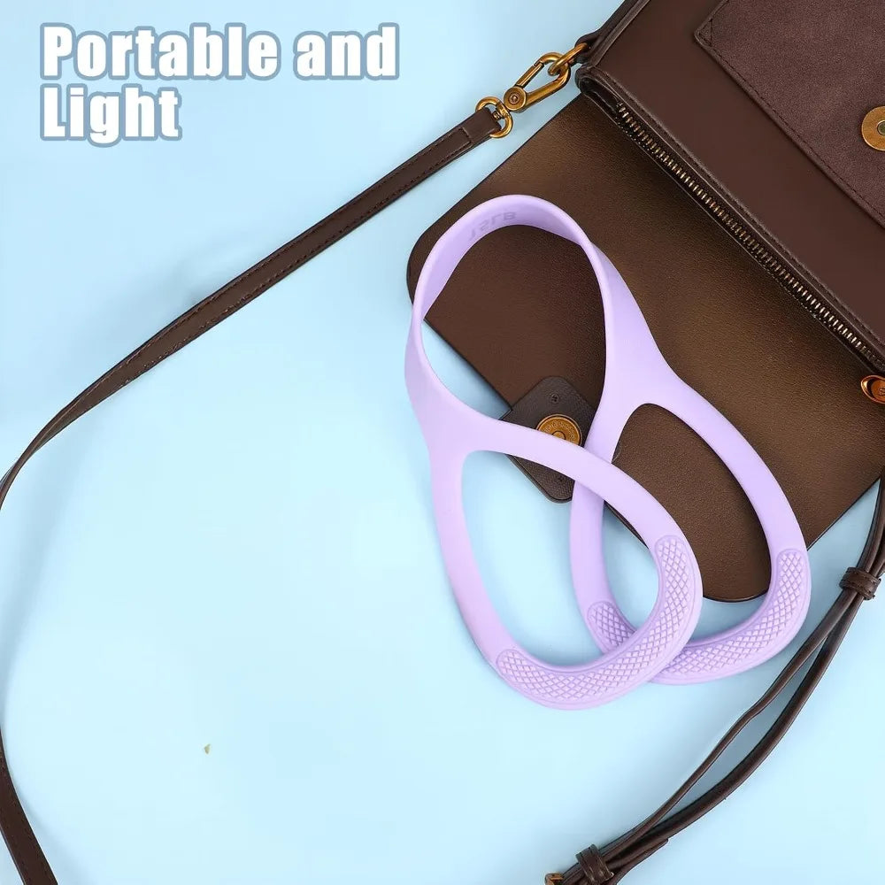 Figure Eight Resistance Bands With Handles For Strength Training