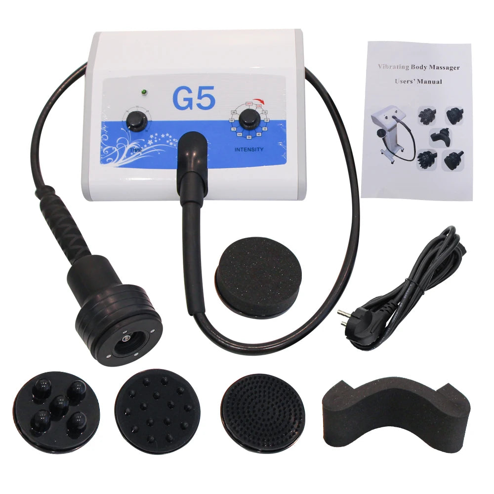 AOKO G5 Vibrating Massage Machine With 5 Heads For Body Slimming